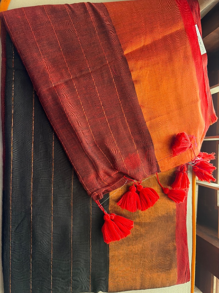 Mul Cotton Saree - Image 16