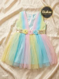 Rainbow Frock thumbnail 1