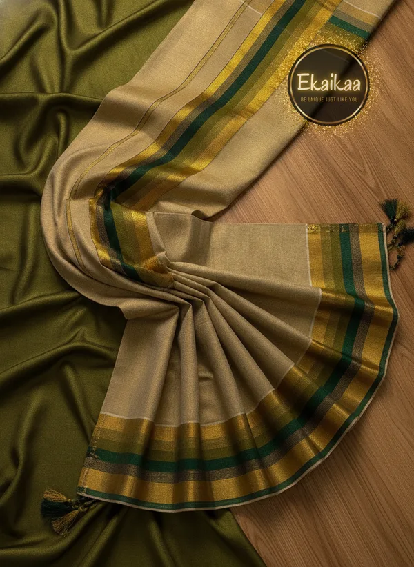 Onam Set Saree