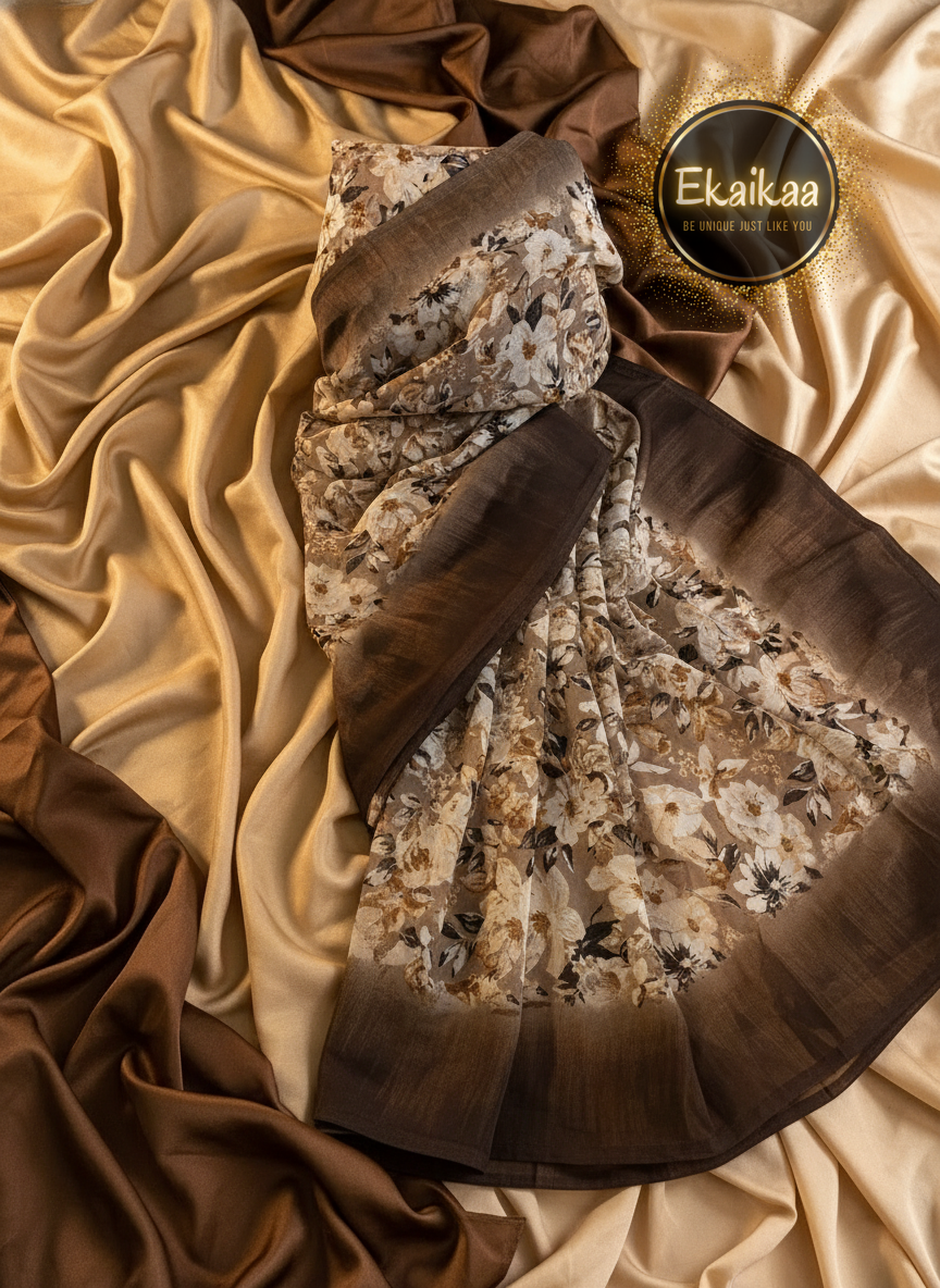 Chiffon Saree - Image 10