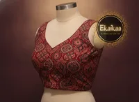 Ajrak Blouse thumbnail 1
