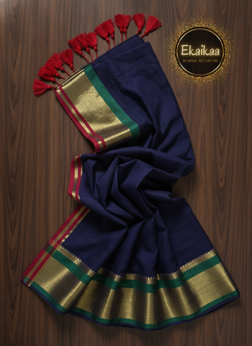 Mul Cotton Saree - Image 14