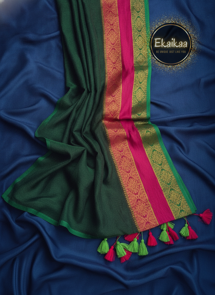Mul Cotton Saree - Image 10