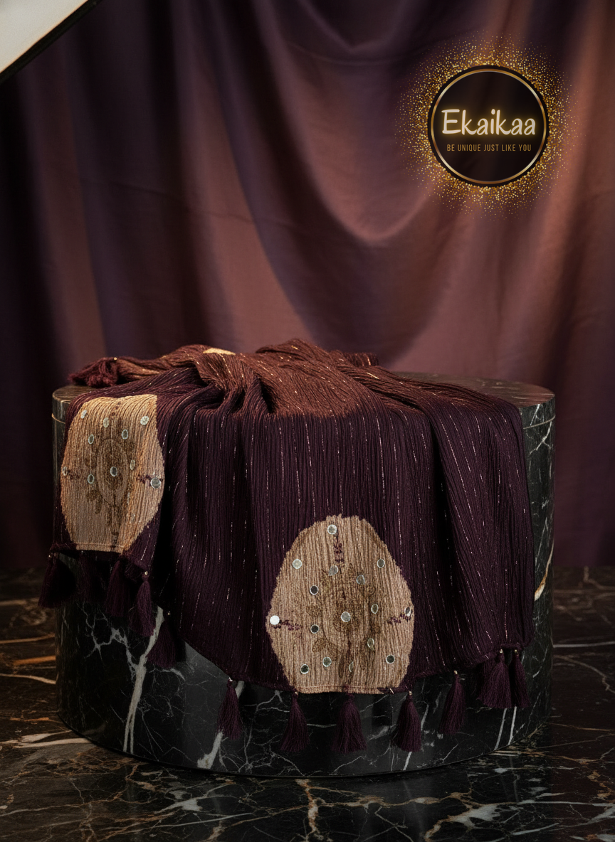 Crape Dupatta - Image 7