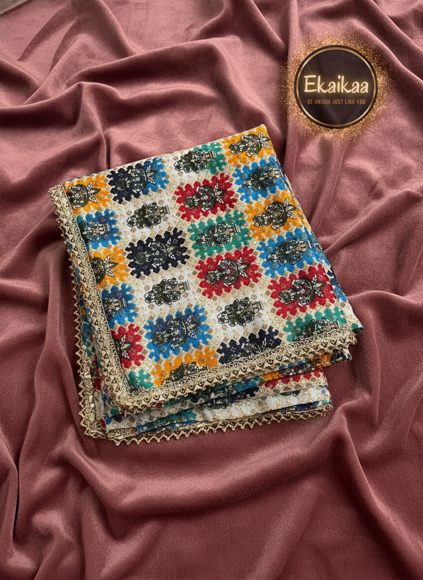 Designer Dupatta  - Image 8