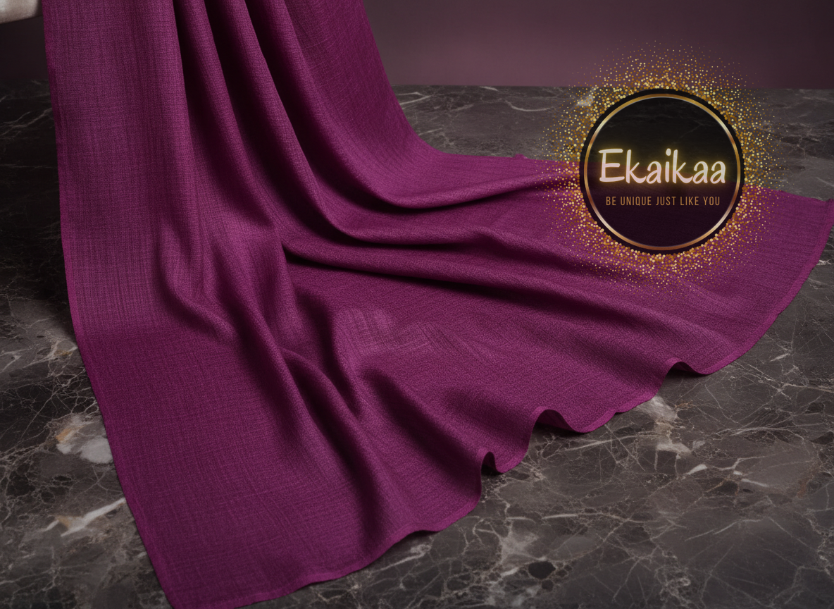 Plain Saree - Image 2
