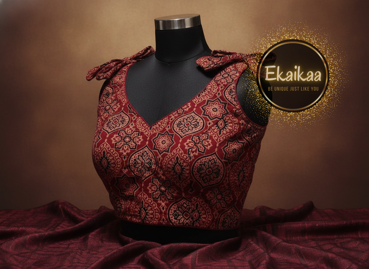 Ajrak Blouse - Image 3