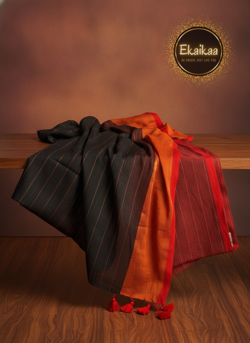Mul Cotton Saree - Image 2