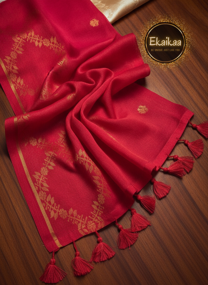 Mul Cotton Saree - Image 12