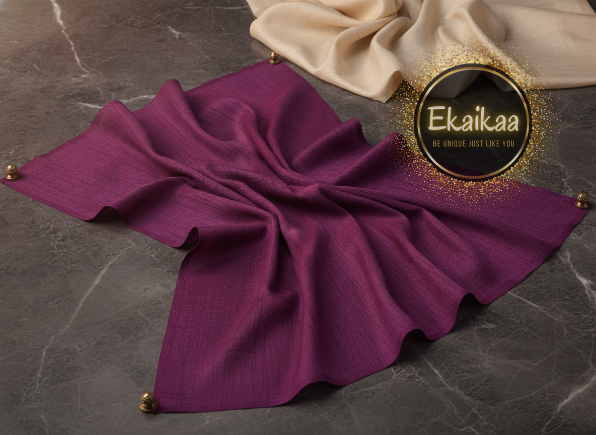 Plain Saree - Image 7