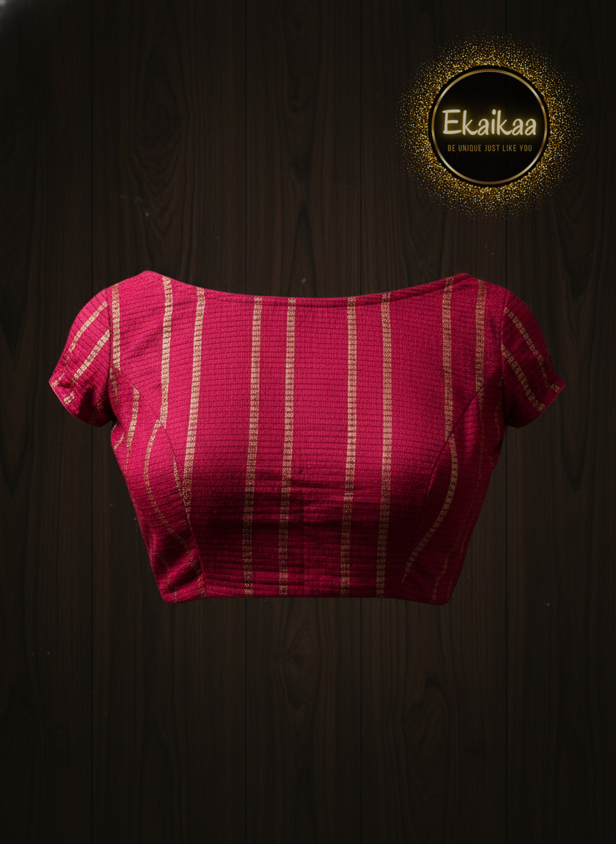 Readymade Blouse - Boat Neck - Image 8