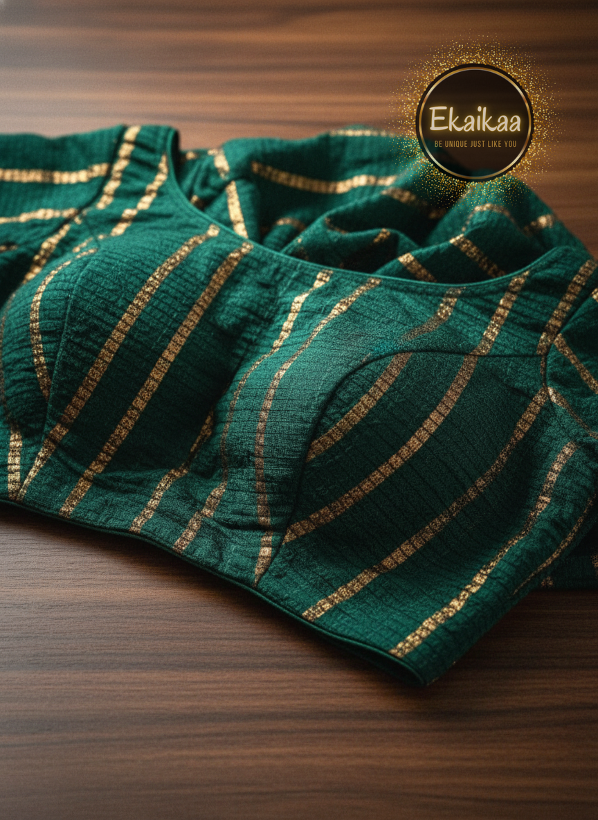 Readymade Blouse - Boat Neck - Image 7