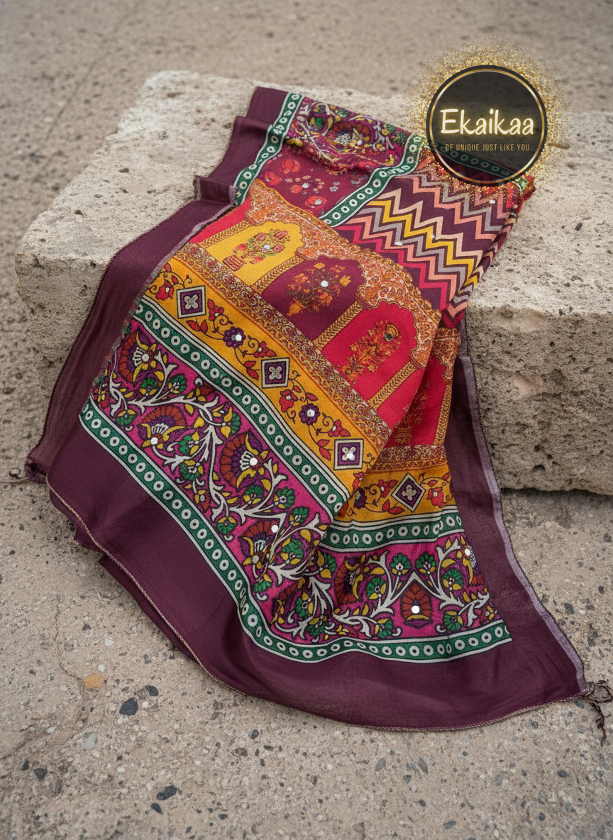 Designer Dupatta  - Image 4