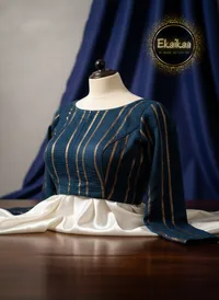 Readymade Blouse - Boat Neck thumbnail 1