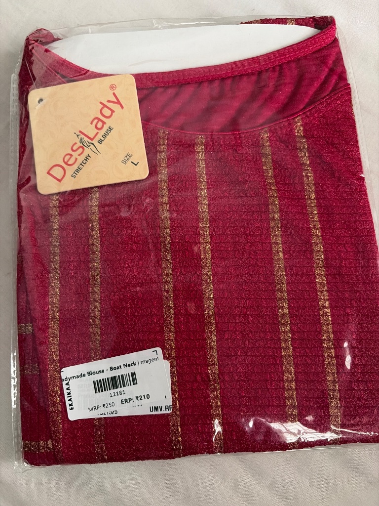 Readymade Blouse - Boat Neck - Image 17